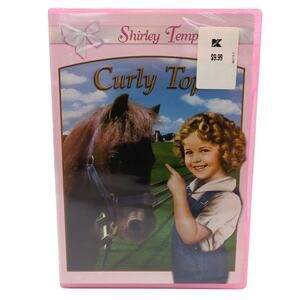Shirley Temple Curly Top 1935 Movie DVD Pink Case Brand New Sealed 2005 Edition